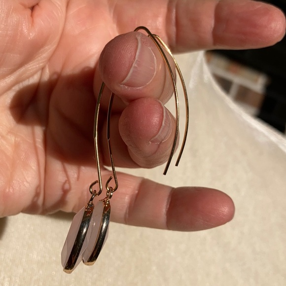 Rose Quartz Dangles - Picture 5 of 11